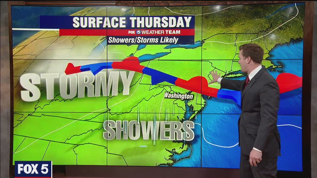 FOX 5 Weather forecast for Thursday, June 10