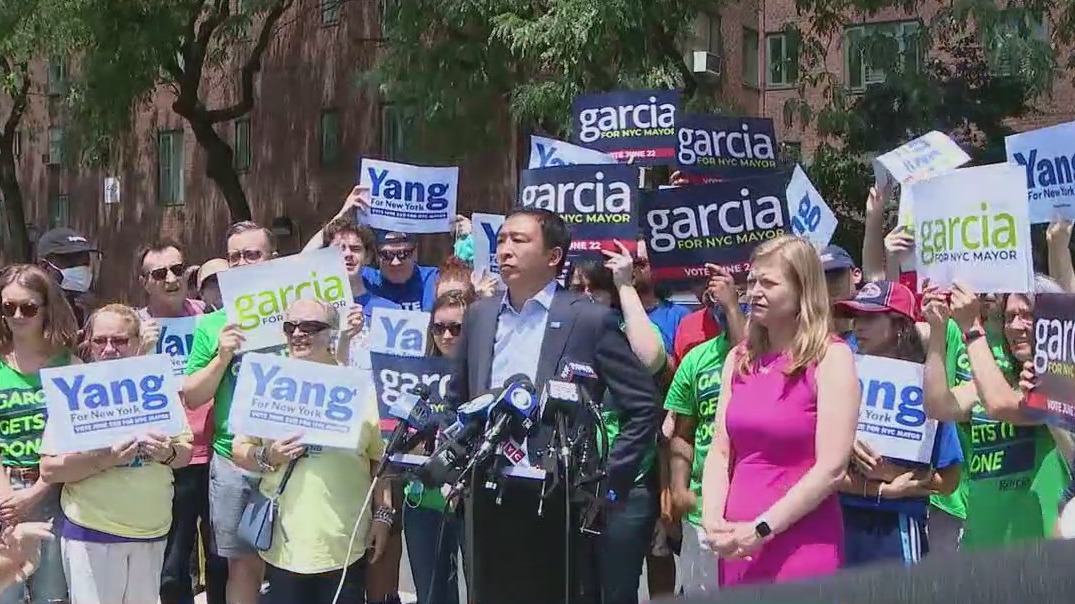 Yang, Garcia campaign together