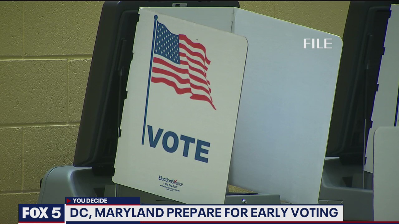 DC, Maryland prepare for early voting