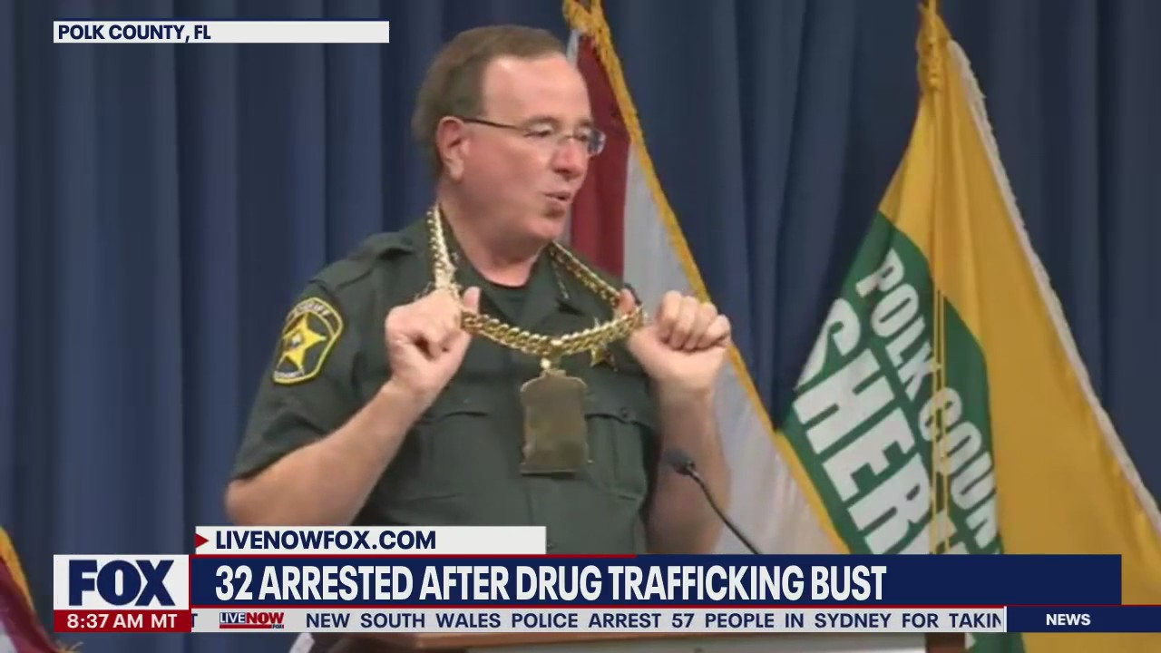 WATCH: Polk County Sheriff raps a song about drug busts | LiveNOW from FOX