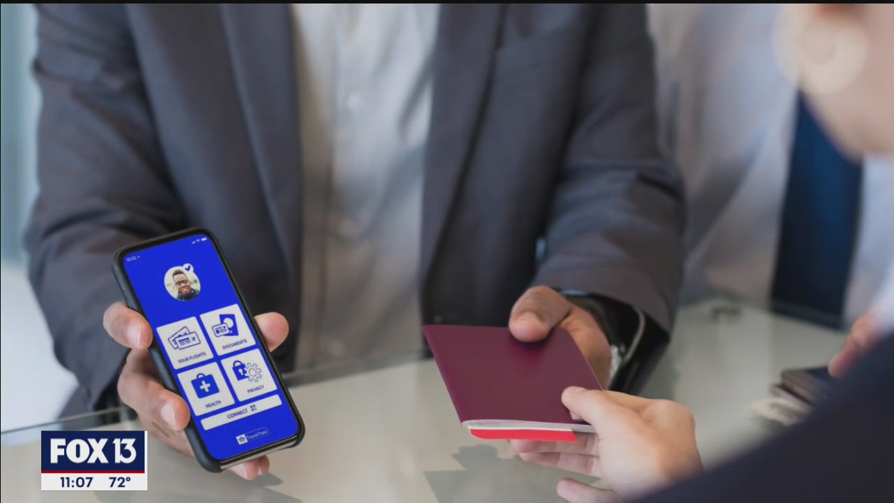 Health passport app could be needed for travel
