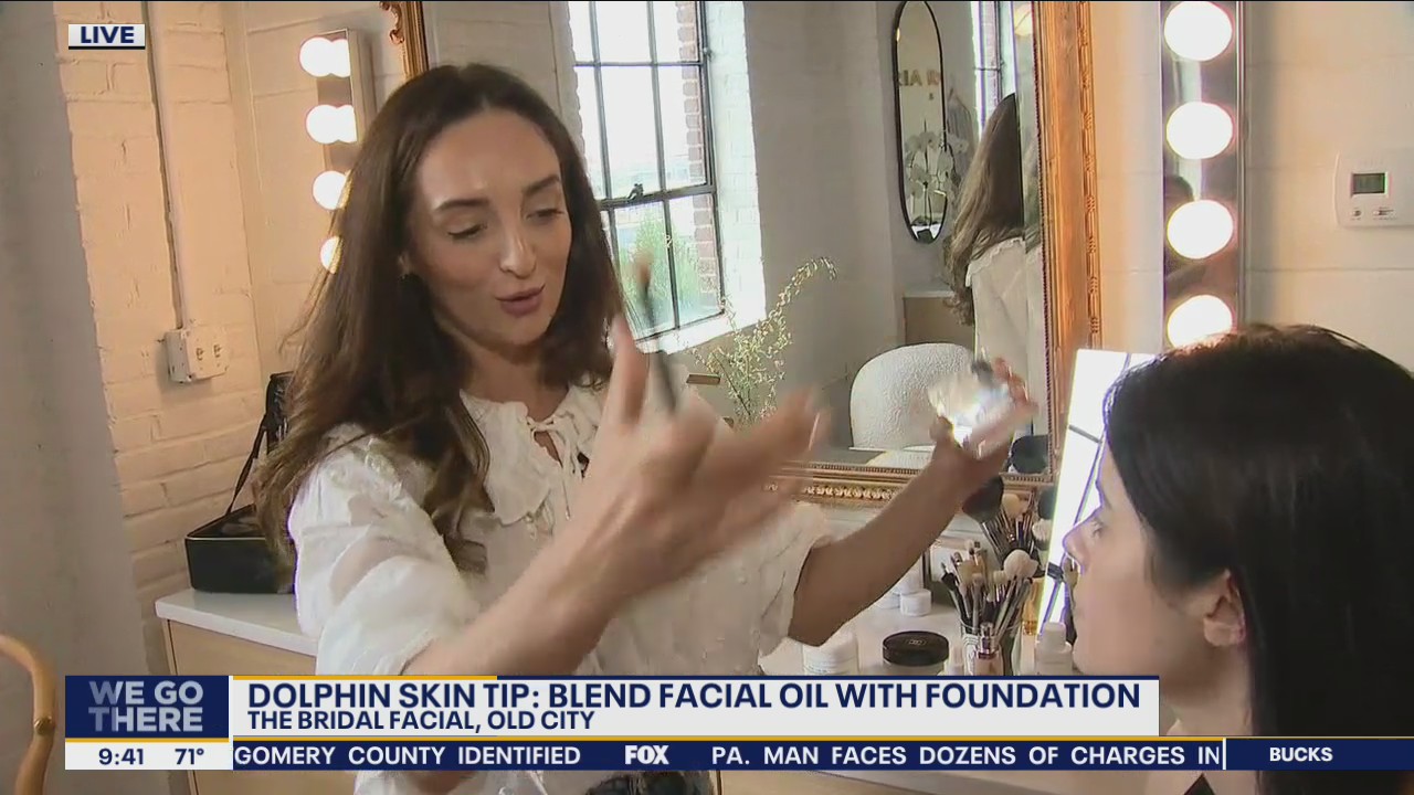 Jenn finds out how brides can get an extra shimmer on their wedding day