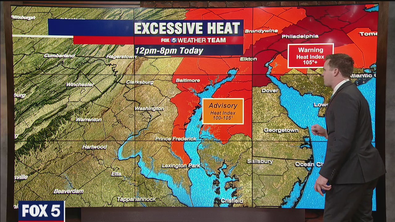FOX 5 Weather forecast for Wednesday, June 30