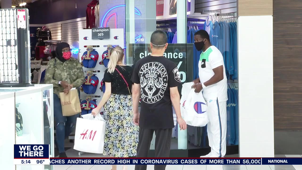 Back in business: Malls take safety precautions as stores reopen