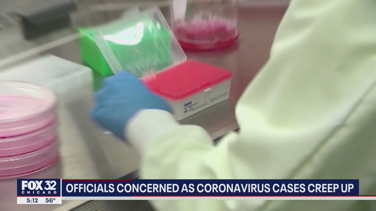 Officials concerned as coronavirus cases increase in Illinois