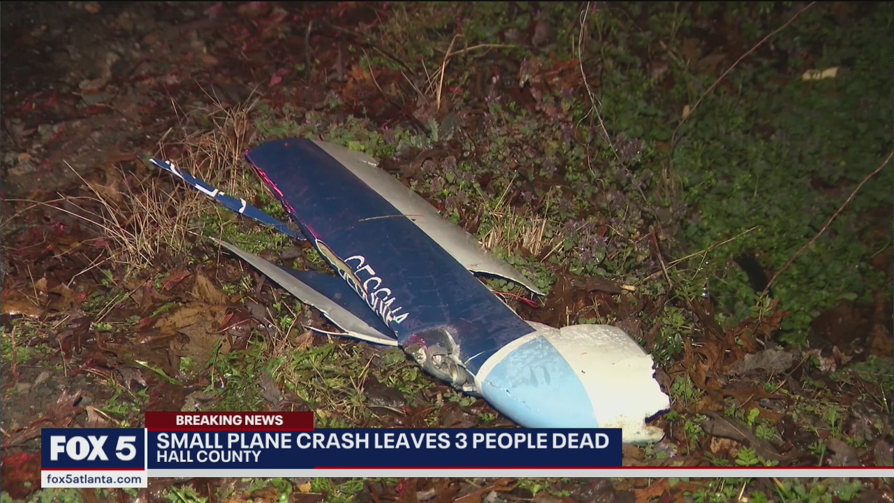 Plane crash in Hall County