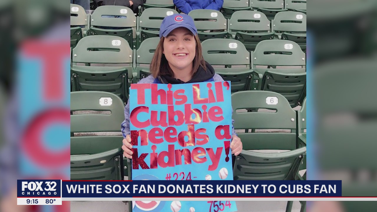 White Sox fan gifts Cubs fan with kidney donation