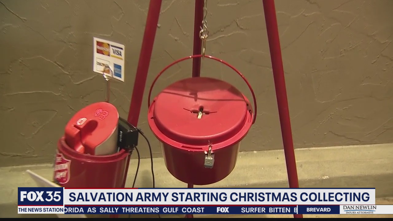 Salvation Army starting Christmas collection early