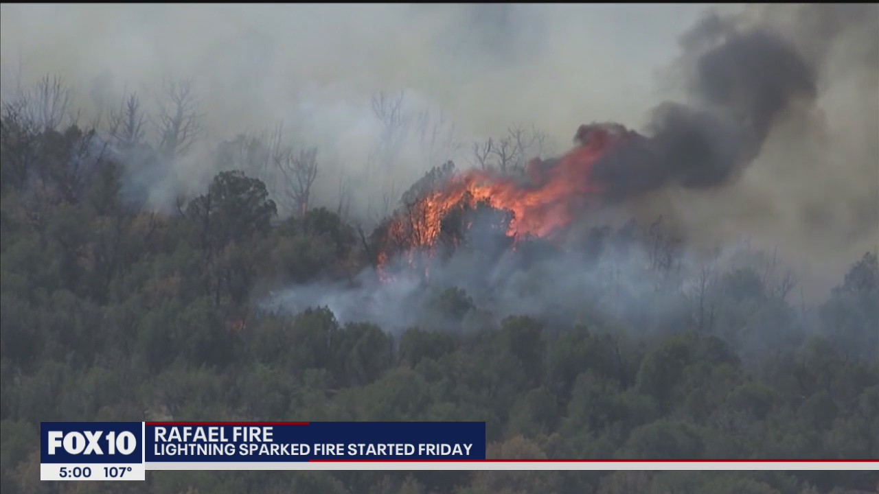 Rafael Fire causes forest closure in Coconino County