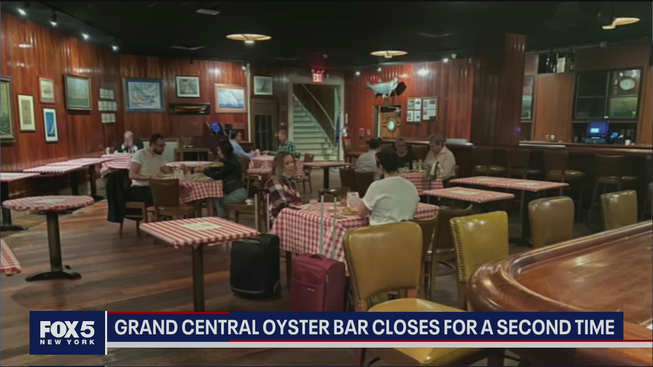 Oyster Bar closes for second time