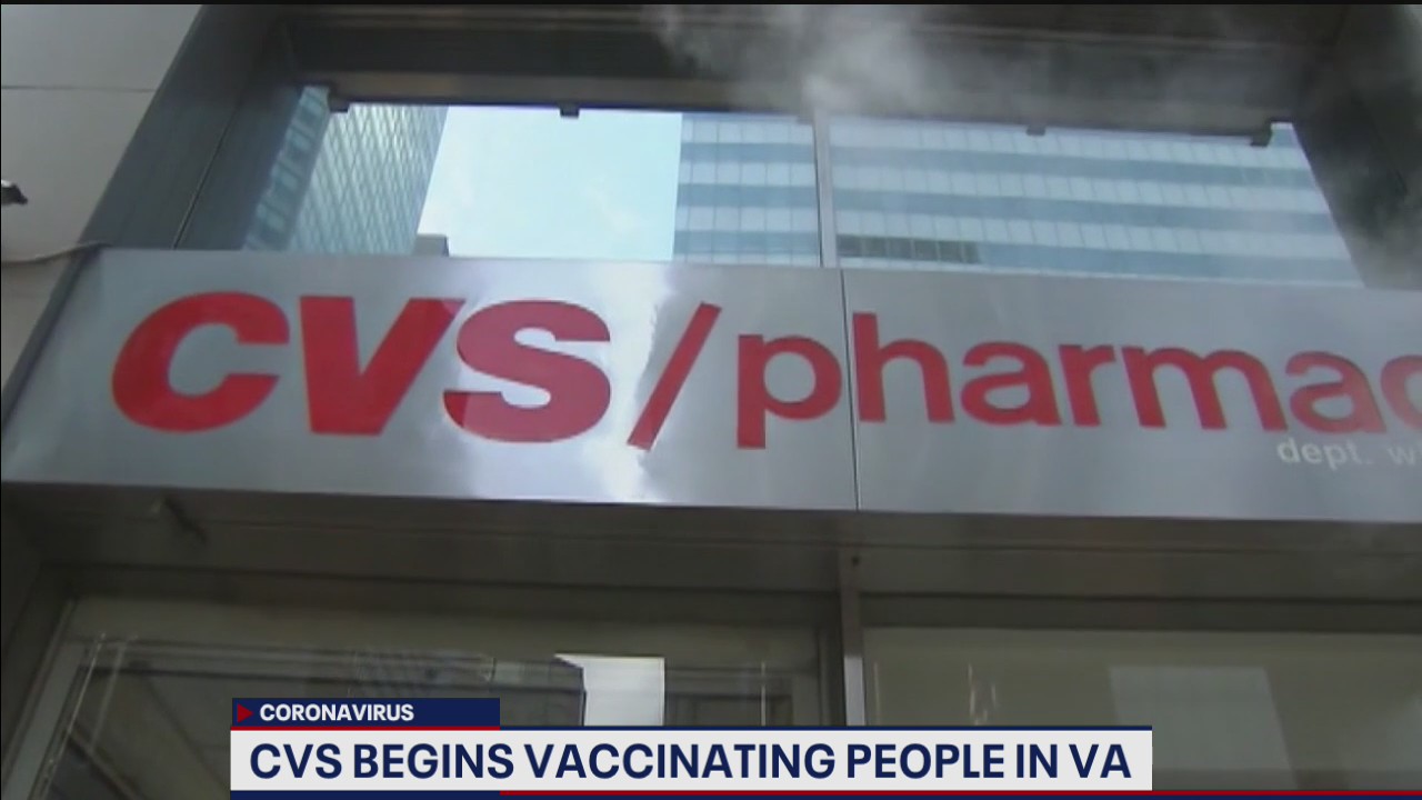 CVS begins COVID-19 vaccinations in Virginia Friday