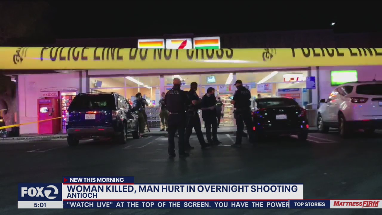 Woman killed, man hurt in Antioch