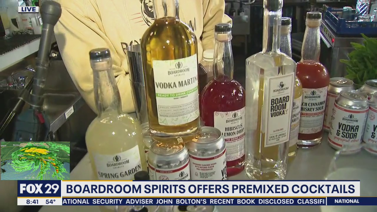 Boardroom Spirits in Montgomery County offers premixed cocktails