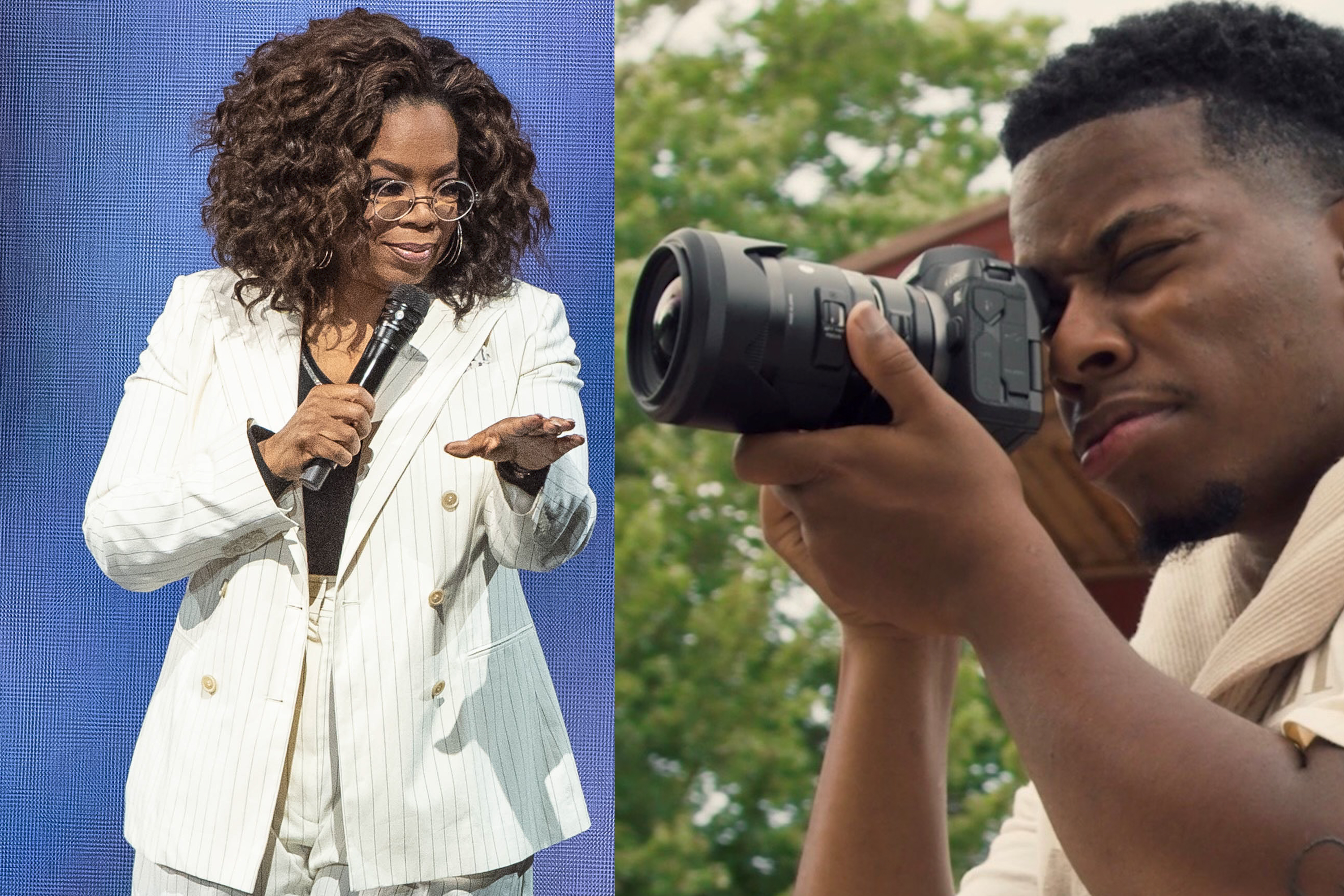 Oprah Winfrey helps struggling photographer for the holidays