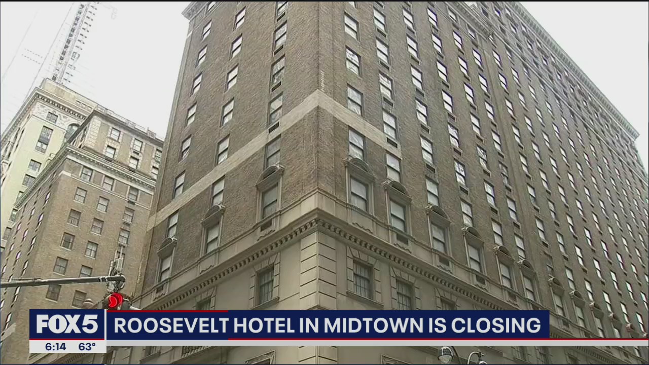 Roosevelt Hotel in Midtown is closing