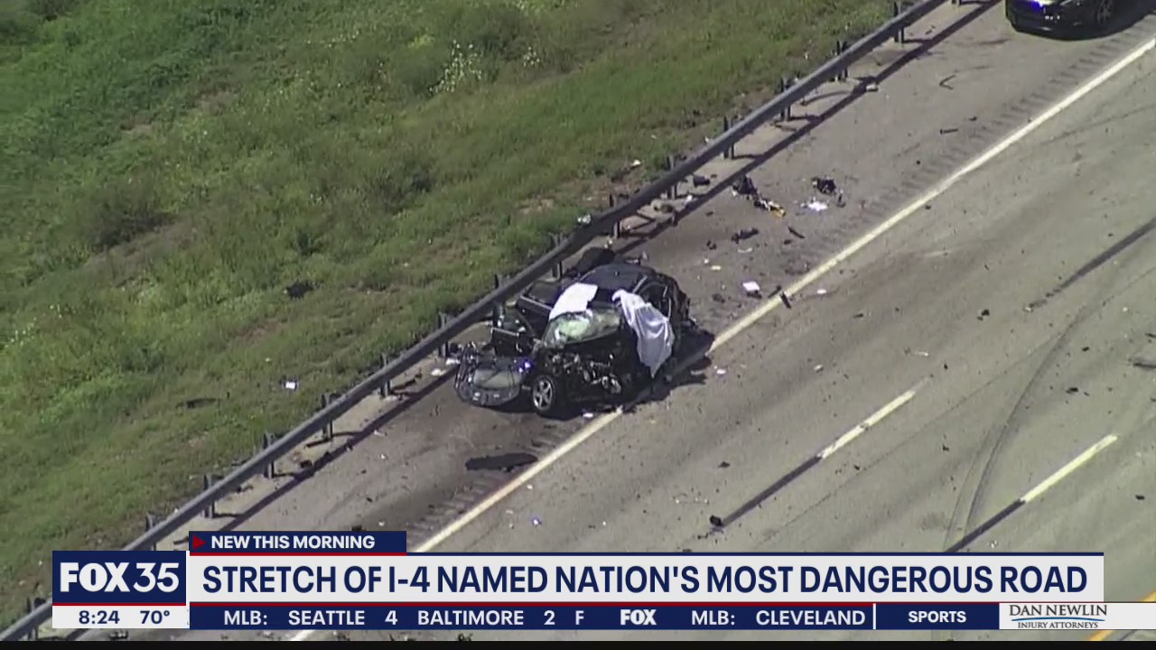 Stretch of I-4 named nation's most dangerous road in America