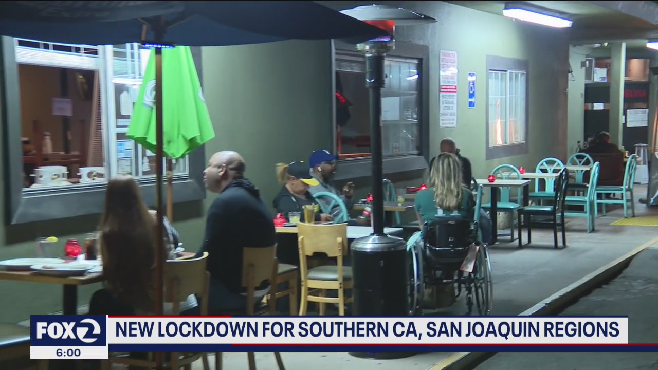 New lockdown for Southern California, San Joaquin regions
