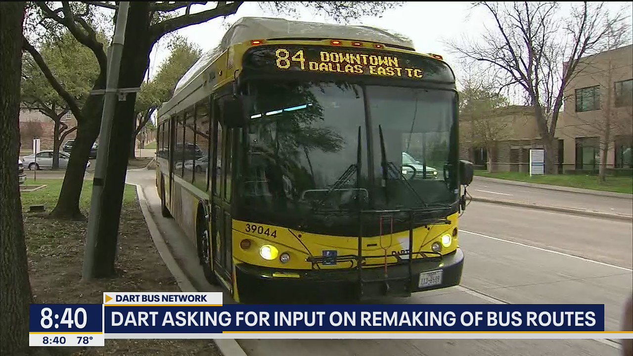 DART asking for input on remaking bus routes