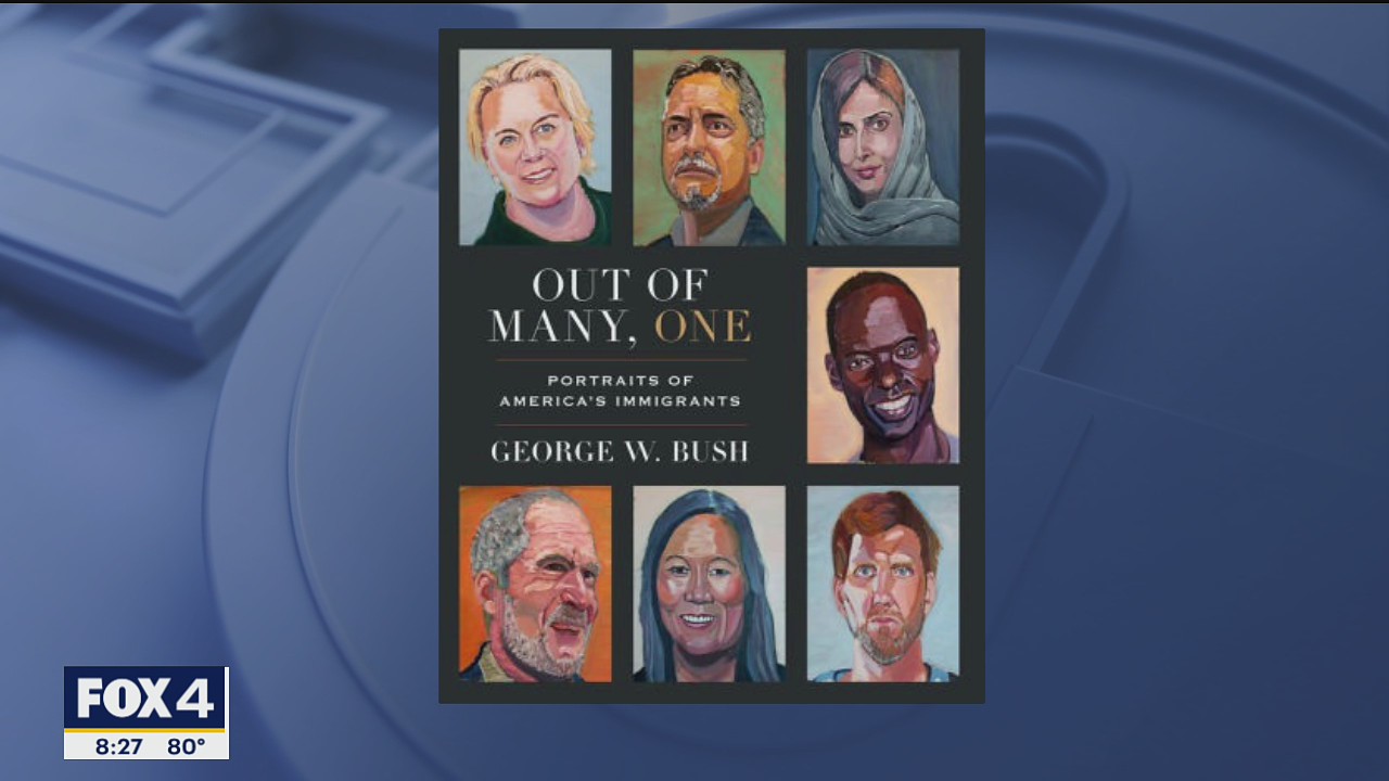 President Bush's latest book acknowledges the contributions of immigrants