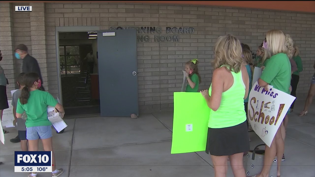 Paradise Valley Unified sets staggered return to class schedule