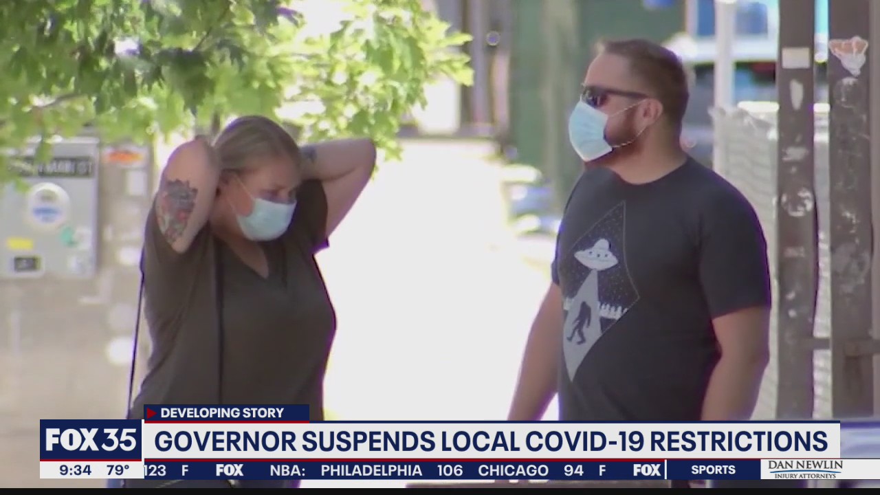 Gov. DeSantis suspends local COVID-19 restrictions across Florida