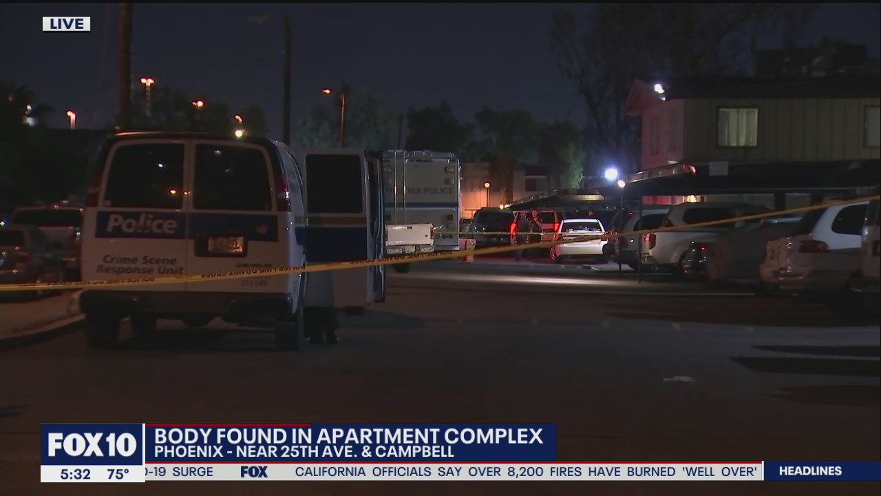 Death investigation underway in Phoenix near 25th Avenue and Campbell