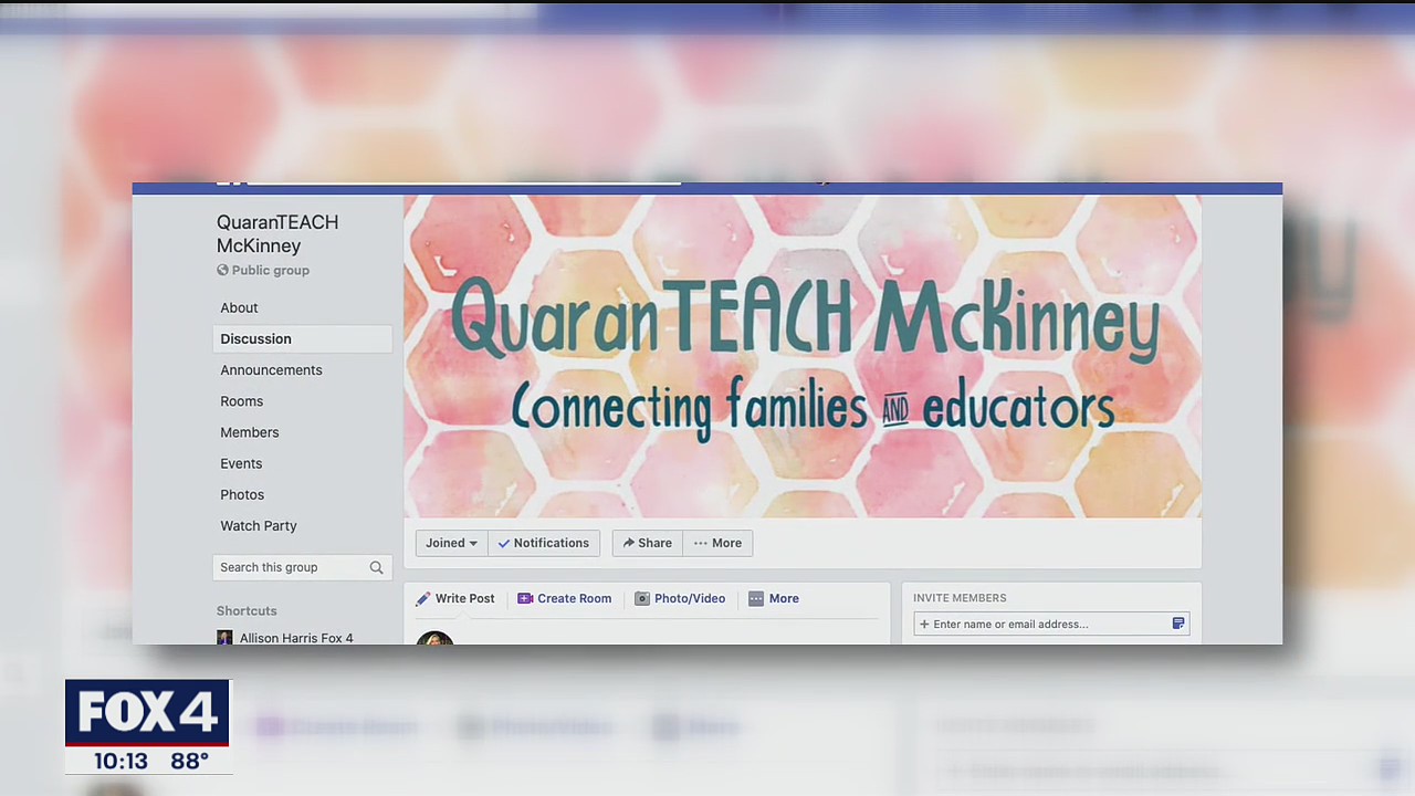 McKinney moms create group to teach kids at home during quarantine