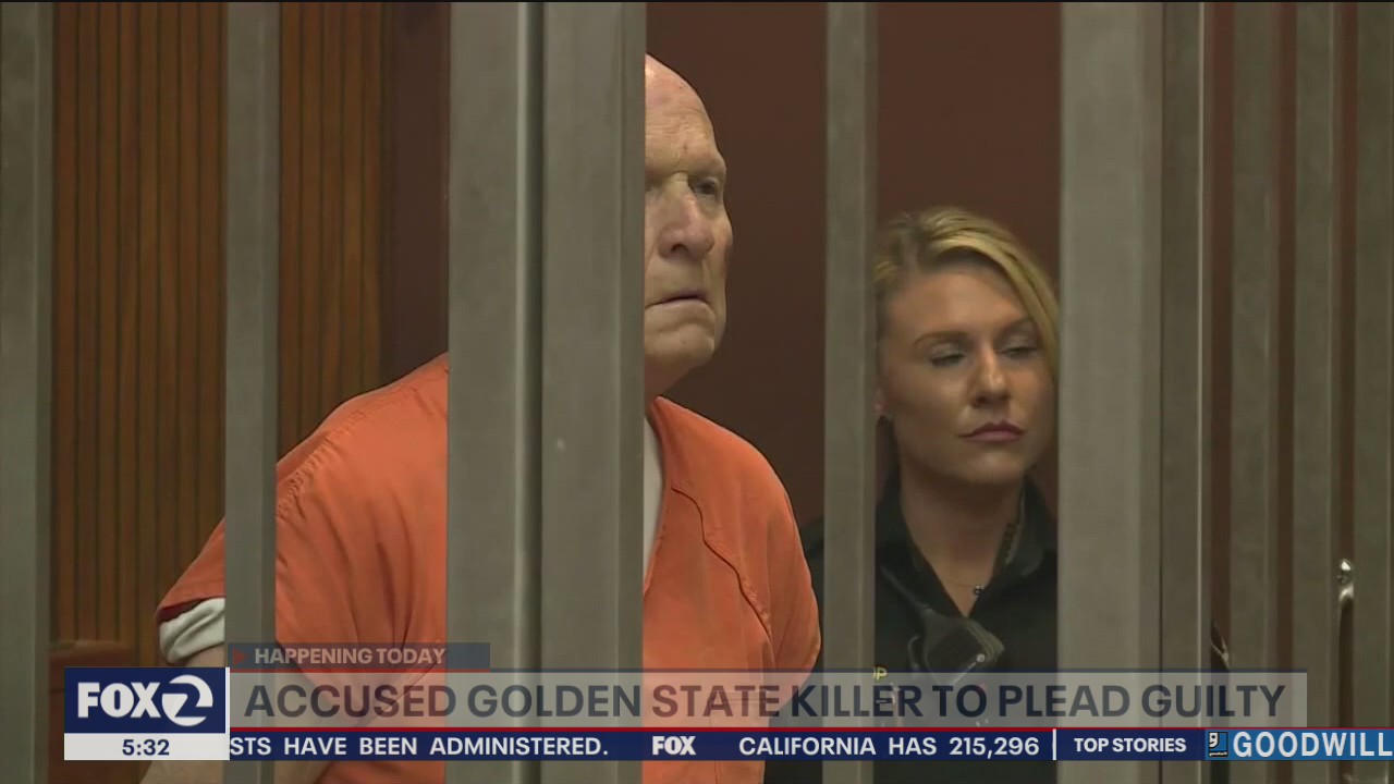 Accused Golden State Killer to plead guilty