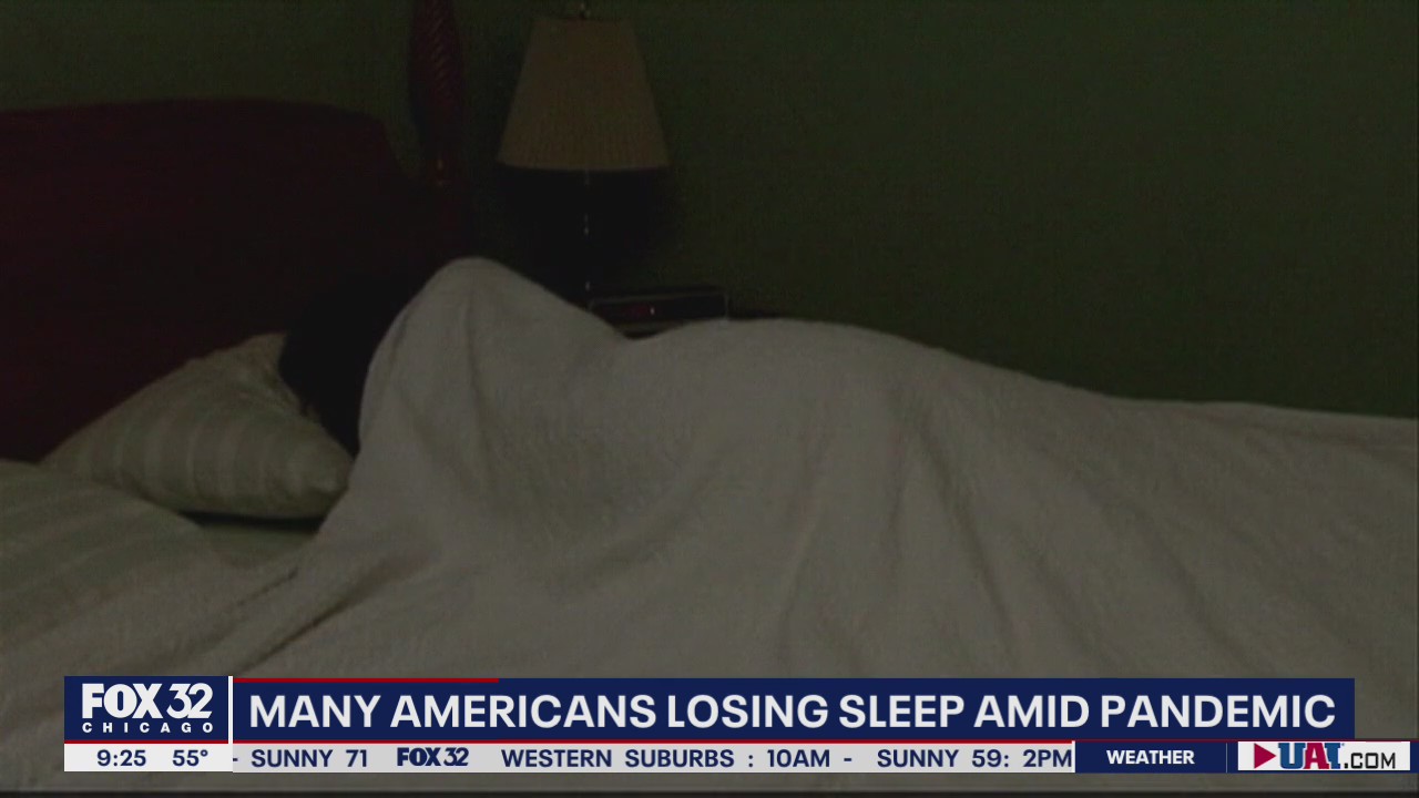 Recent study finds COVID-19 is triggering sleep problems among Americans