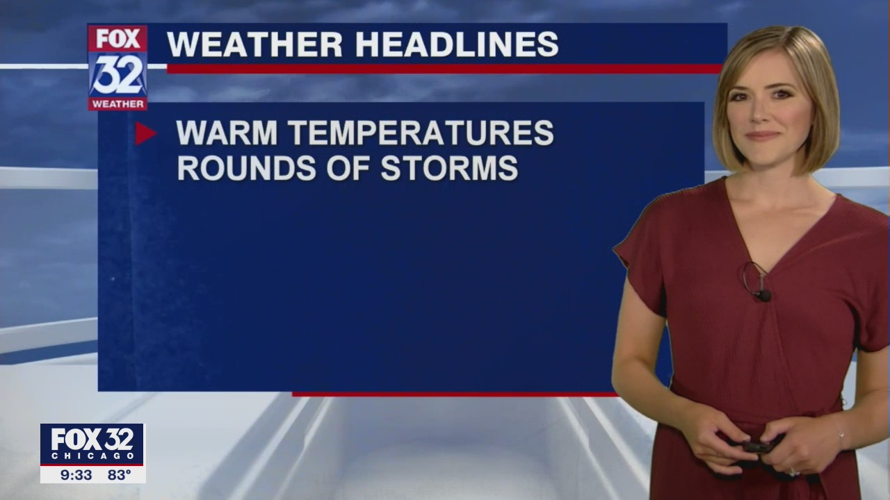 10 p.m. forecast for Chicagoland on June 6