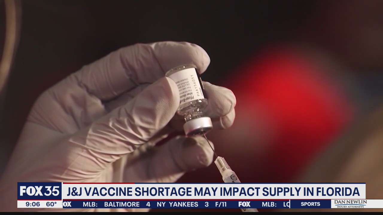 Johnson & Johnson vaccine shortage could impact Florida