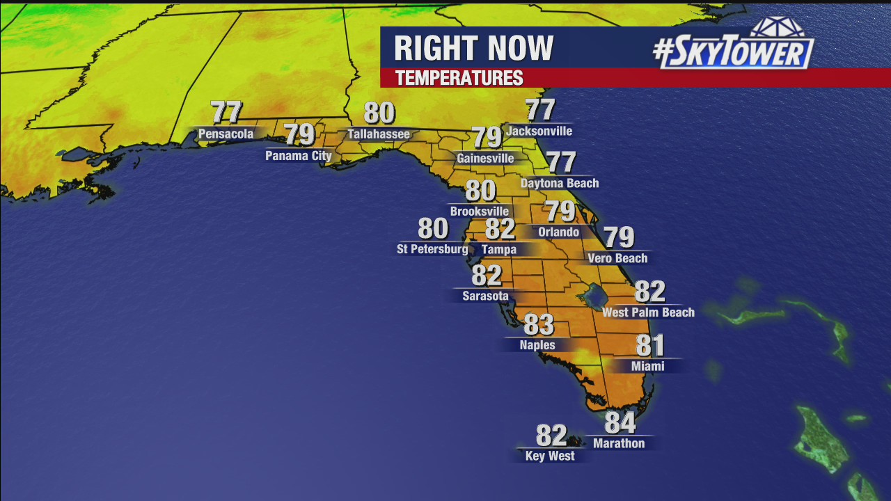 Tuesday afternoon forecast