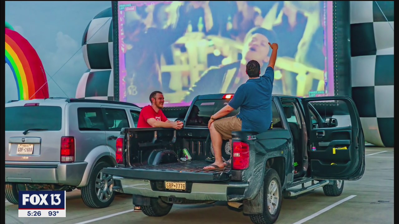 RayJay throwing parking lot parties