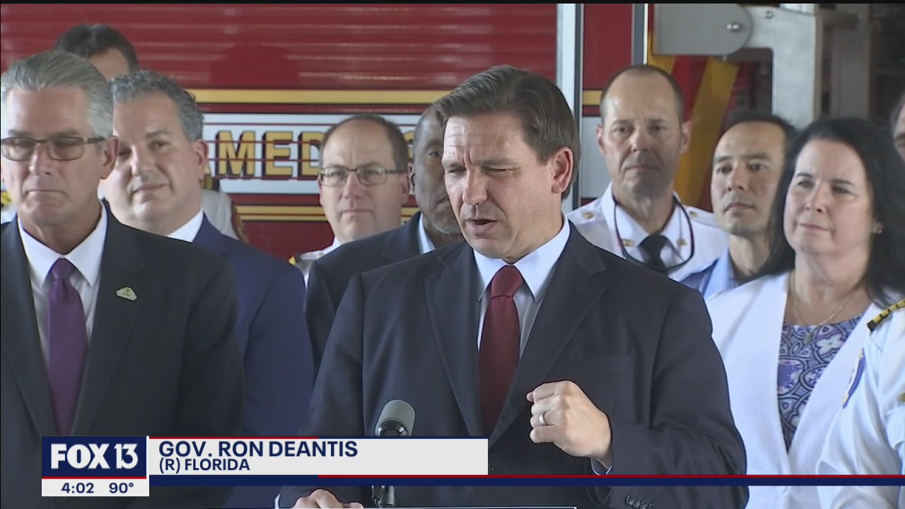 DeSantis promises bonuses for first responders
