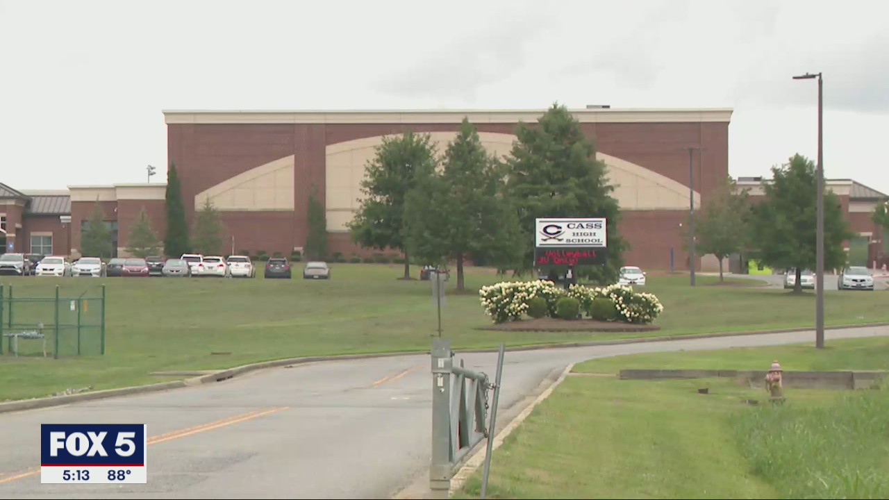 Political rally at high school in Bartow County