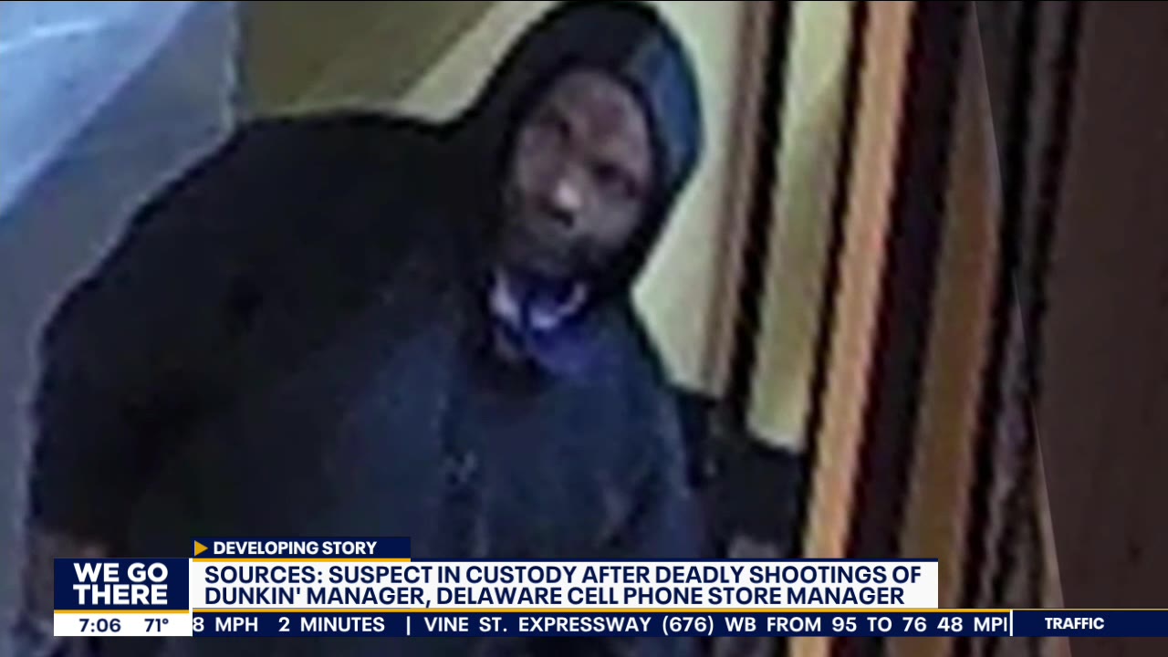 Suspect in custody in connection to deadly robberies in Philadelphia, Delaware