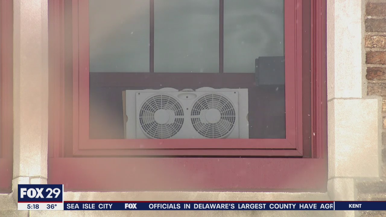 School District of Philadelphia installing fans before students head back