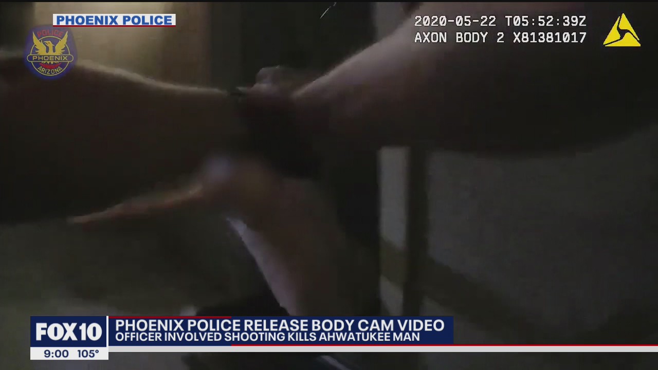 Police body camera video captures moments before deadly officer-involved shooting in Ahwatukee
