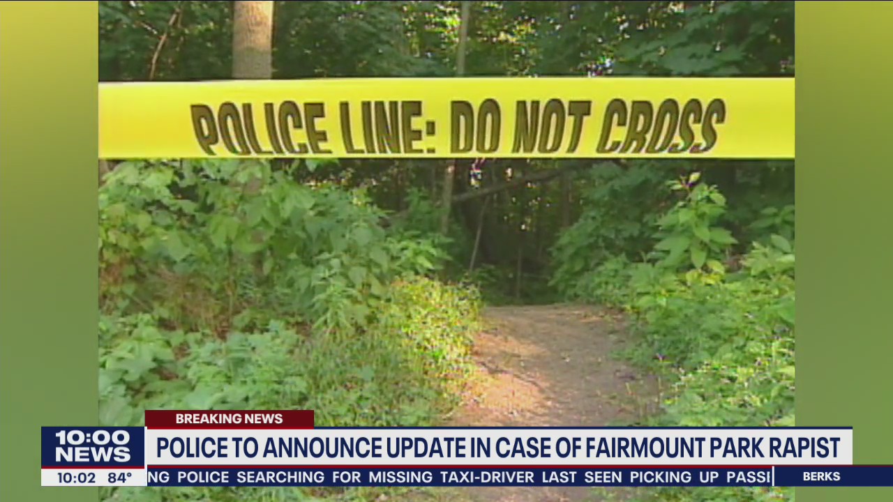 Philadelphia police set to announce update on Fairmount Park rapist