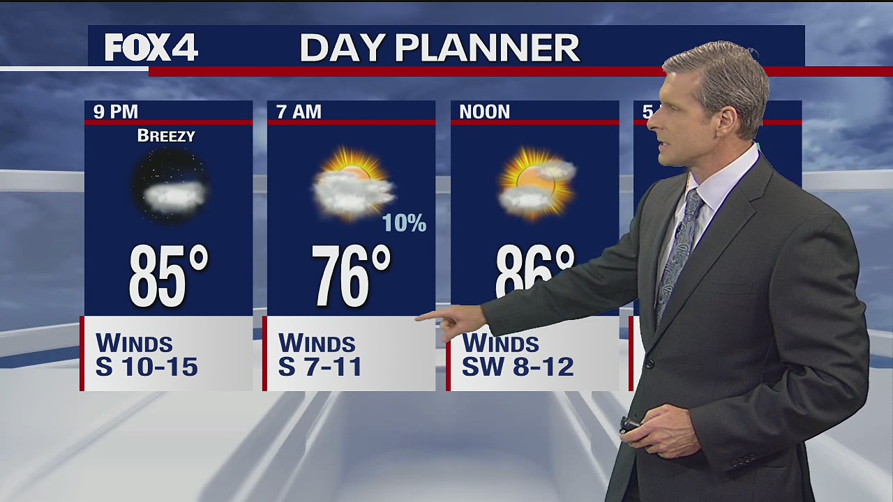June 11 evening forecast