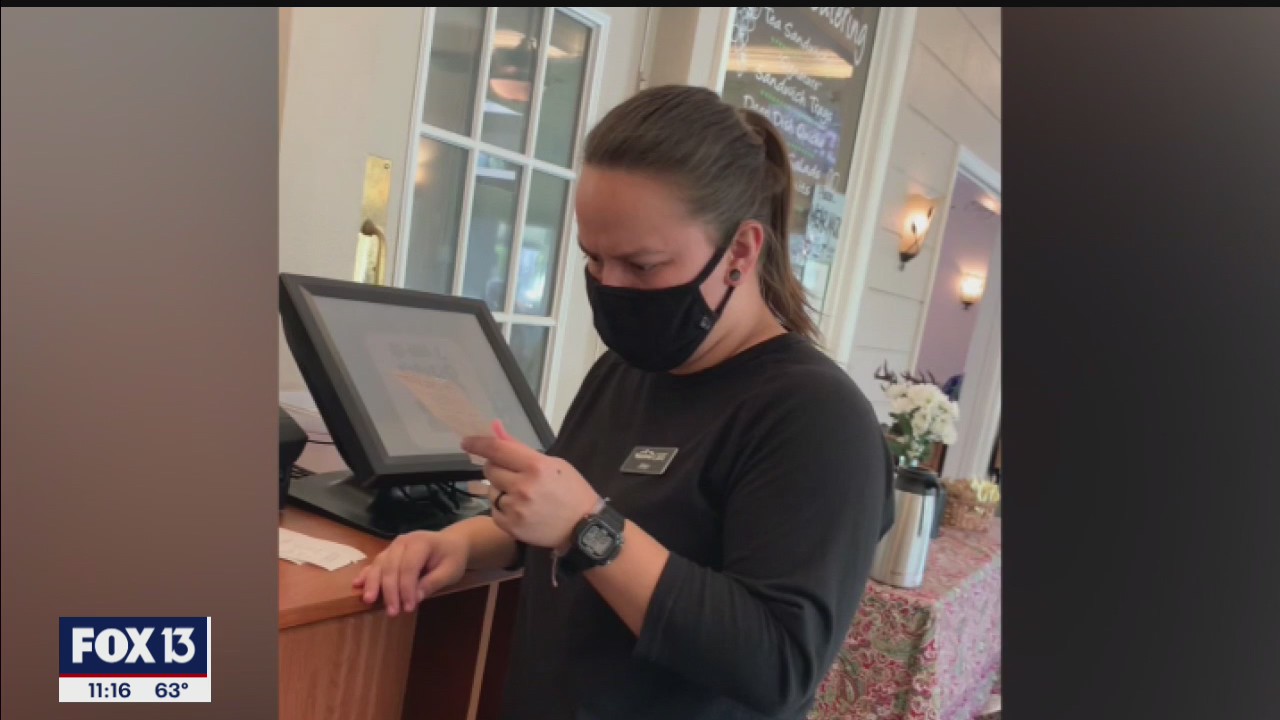 Generous tip surprises Clearwater server
