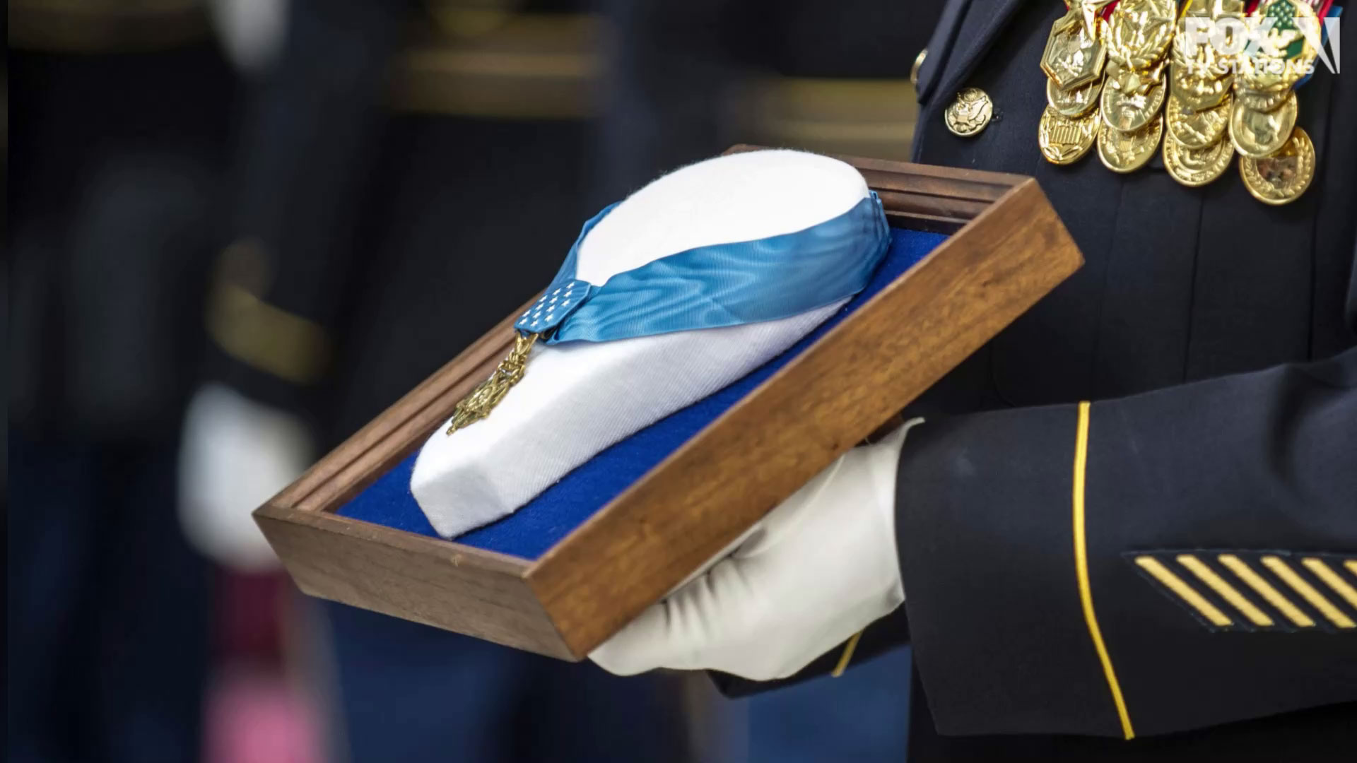 Widow of African-American soldier who fought in only all-black combat unit on D-Day fights for his Medal of Honor