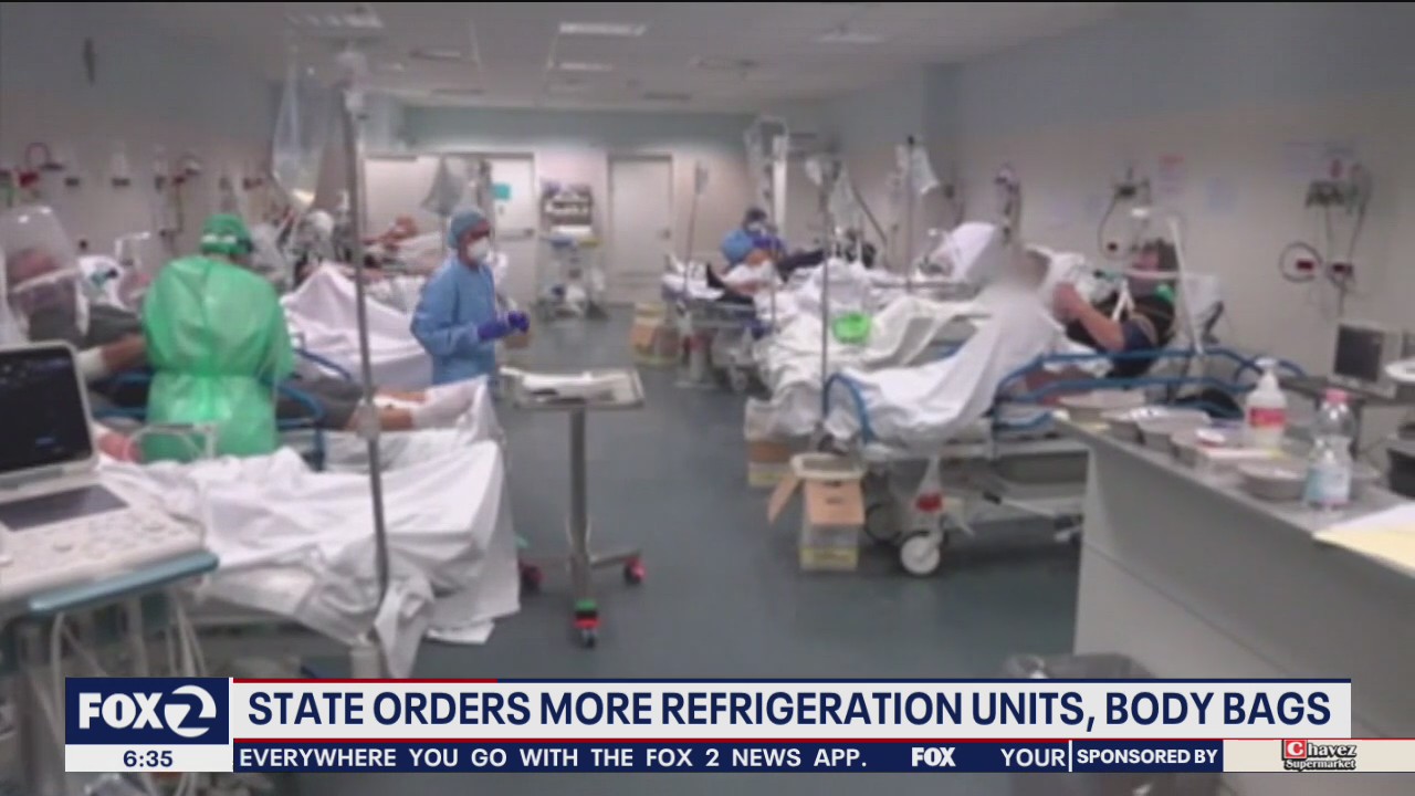 California has ordered extra body bags