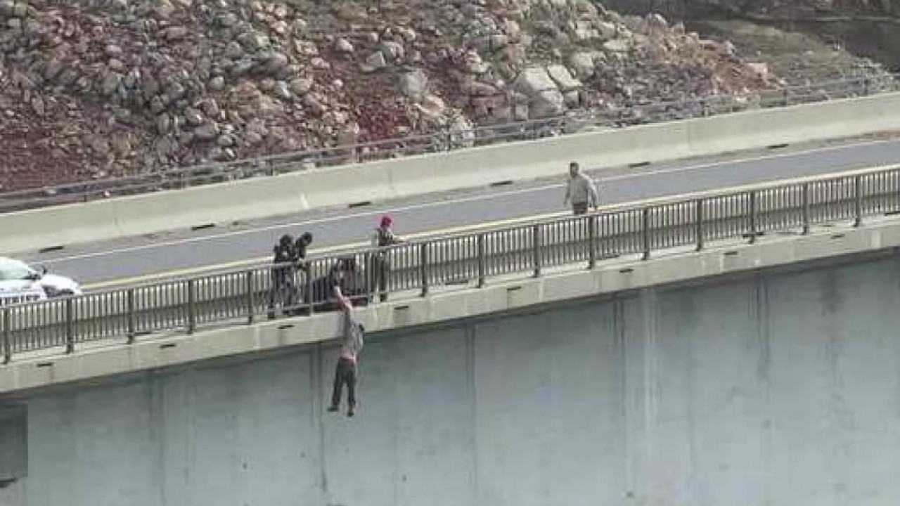 Deputy saves man who tried to jumped from bridge in Tuolumne County