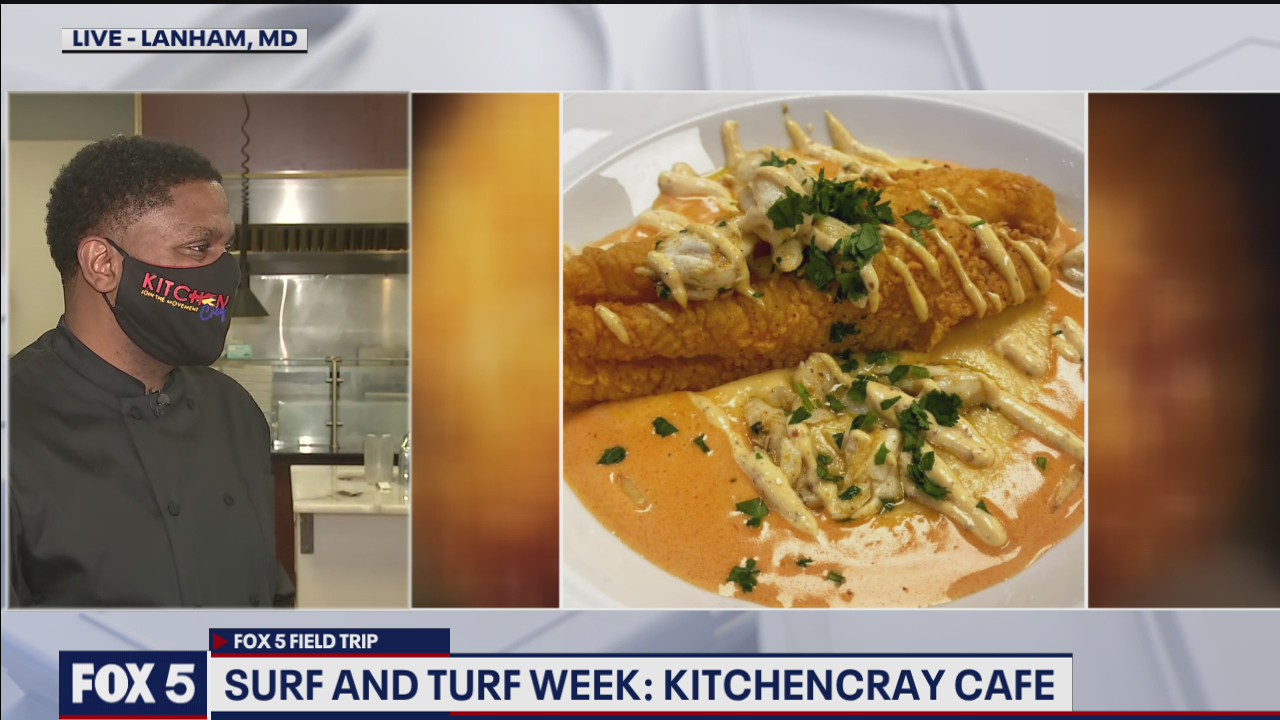 KitchenCray Cafe kicks off Surf and Turf Week on FOX 5!