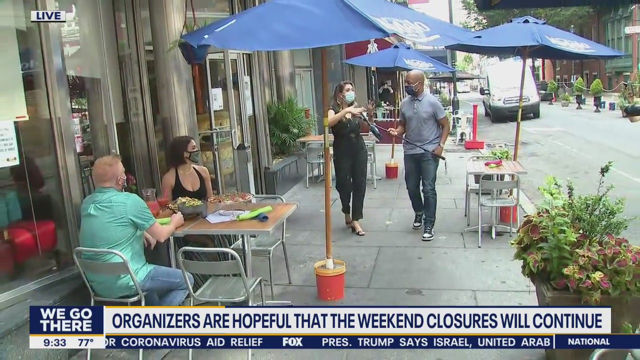 Center City streets closing over the weekend to make room for outdoor dining