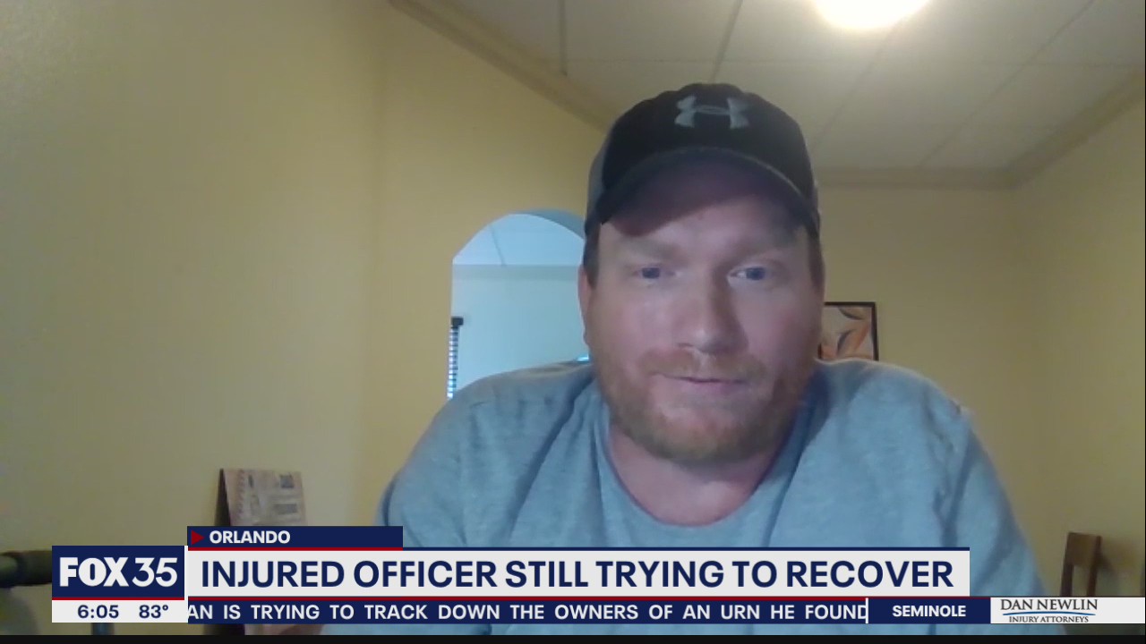 Orlando police officer still recovering being run over 6 years ago