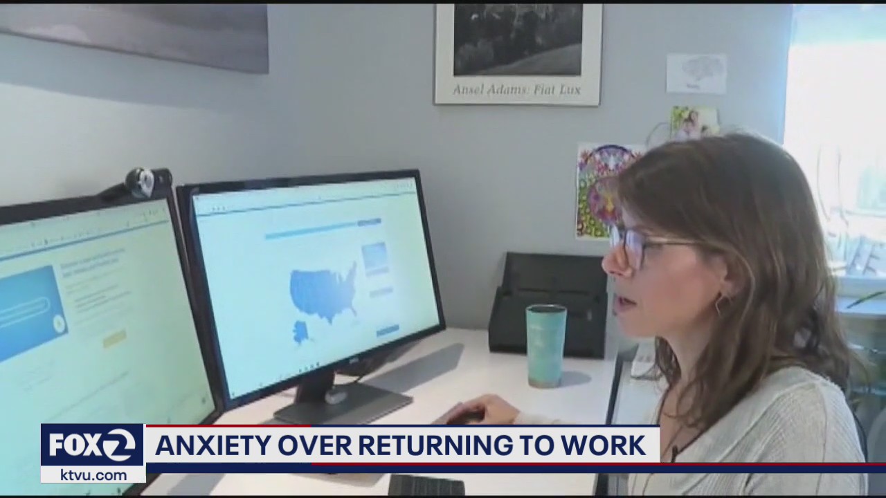 Coping with fears over returning to the office