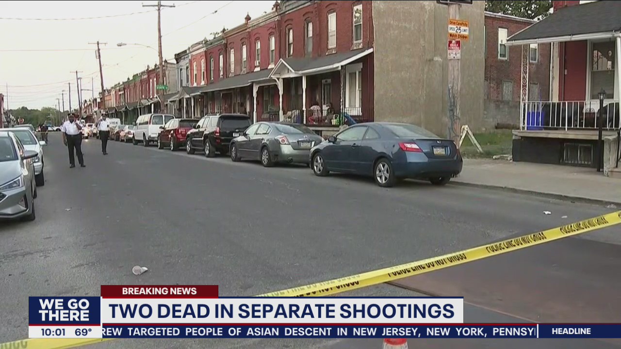 2 teens shot, killed in separate shootings in Philadelphia during 30-minute span