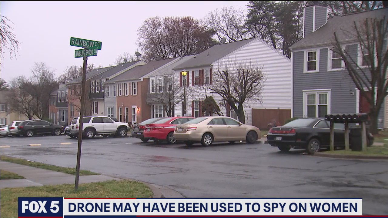 Drone may have been used to spy on women